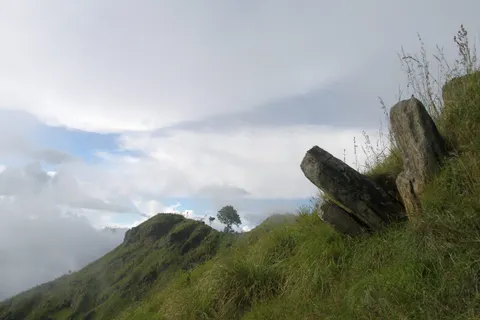 Cloud-draped slopes of the Ella valley
