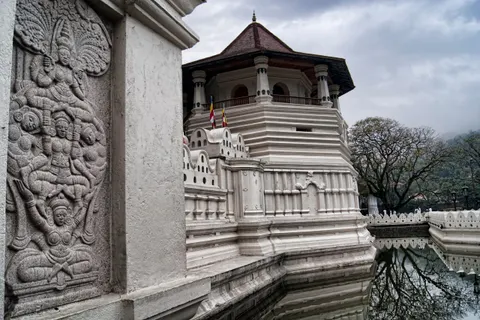 The Temple of the Sacred Tooth Relic (Sri Dalada Maligawa) in Kandy